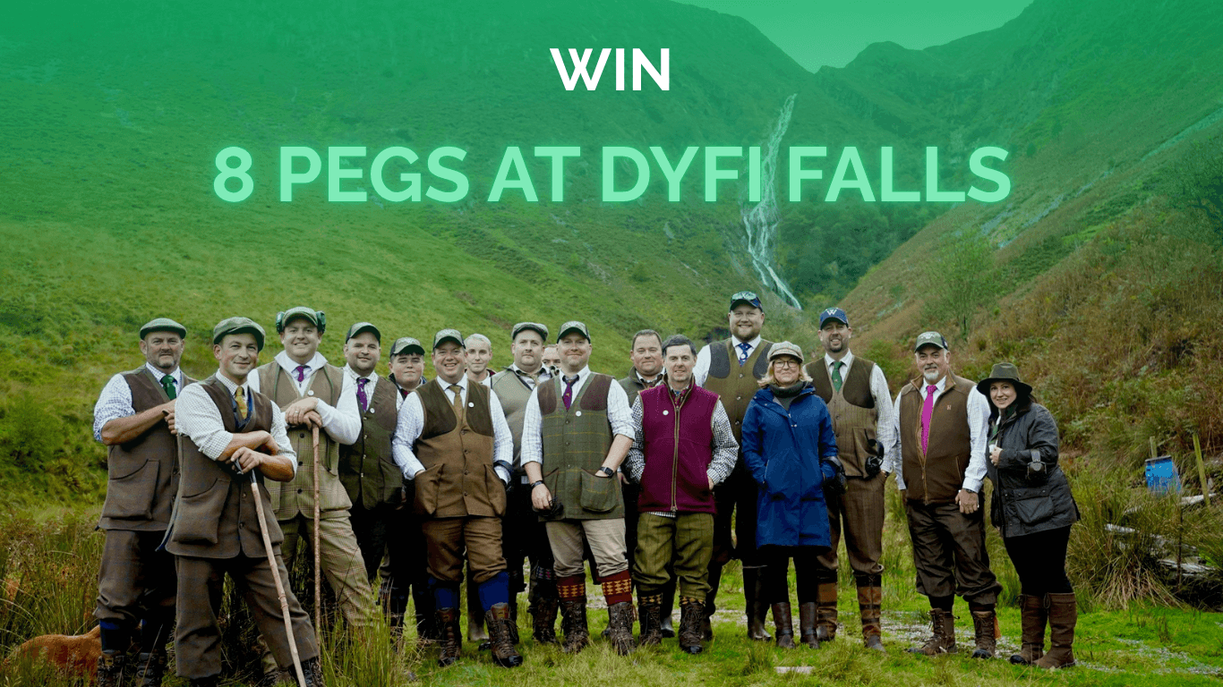 WIN 8 PEGS AT DYFI FALLS!